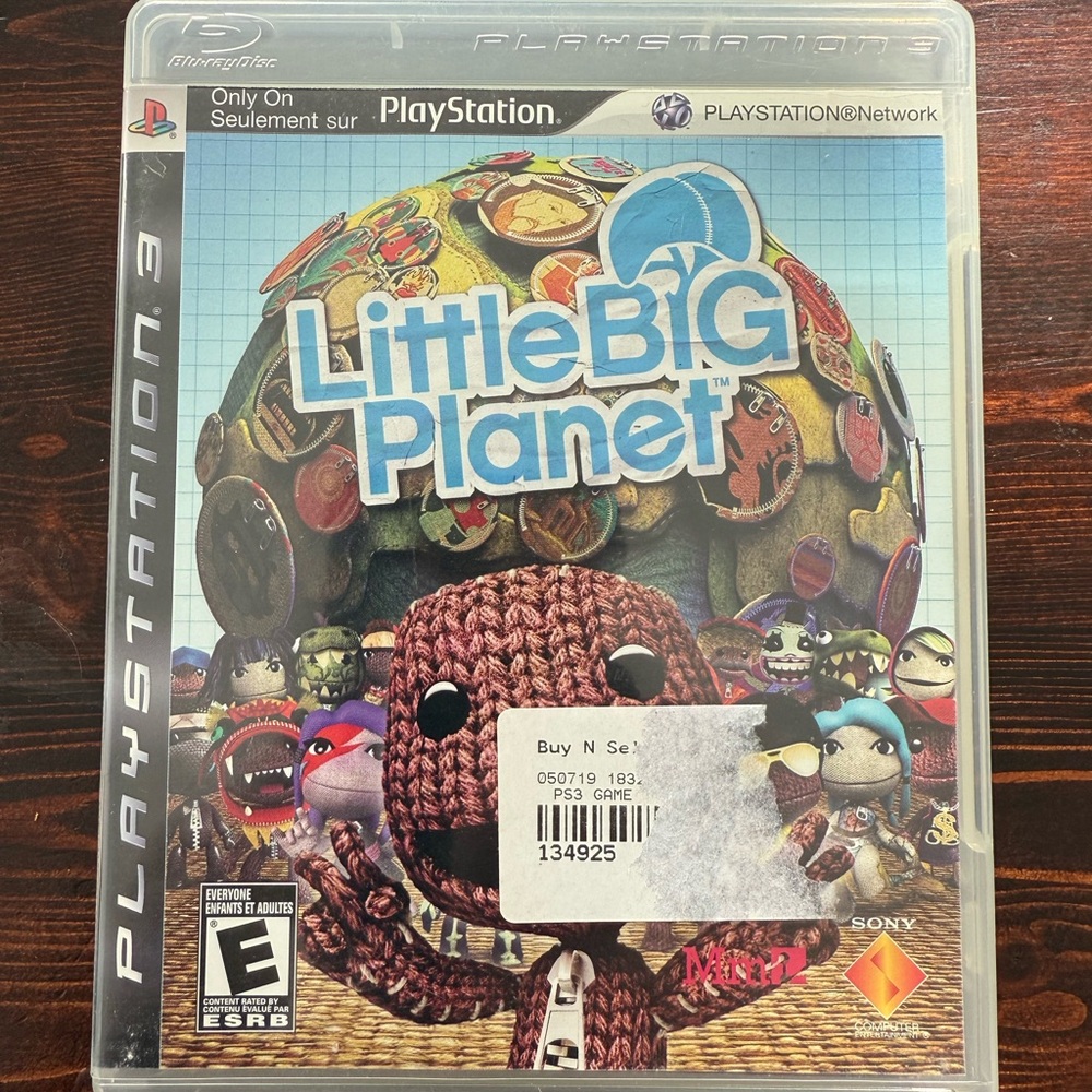 Sony LittleBigPlanet for PlayStation 3 - Blue and Brown